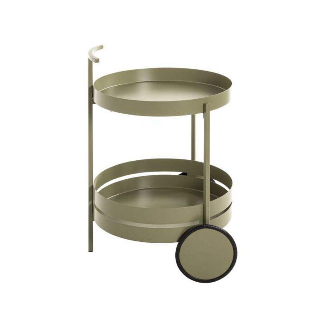 Paris Prix Desserte de Cuisine Ronde  Postres  62cm Vert