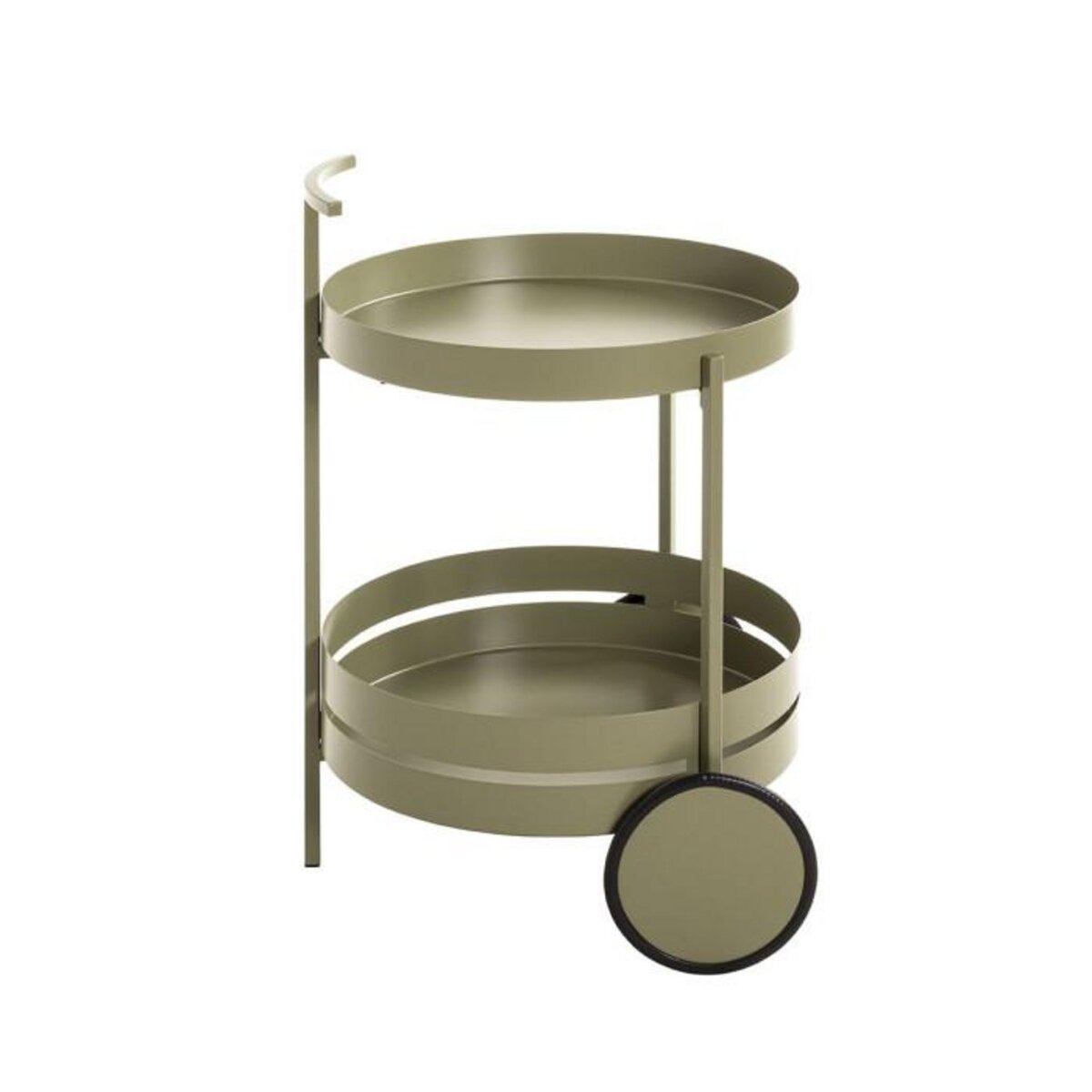 Paris Prix Desserte de Cuisine Ronde  Postres  62cm Vert