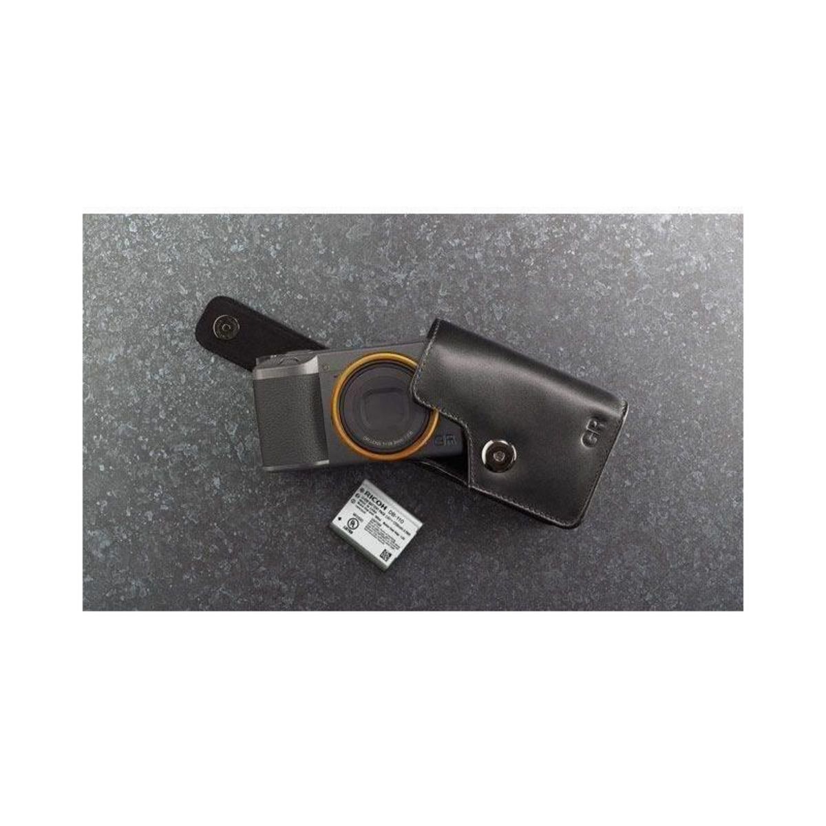 Ricoh RICOH Kit GR III Street Edition - Appareil photo compact + Batterie supplementaire + Etui  Cuir GC-9