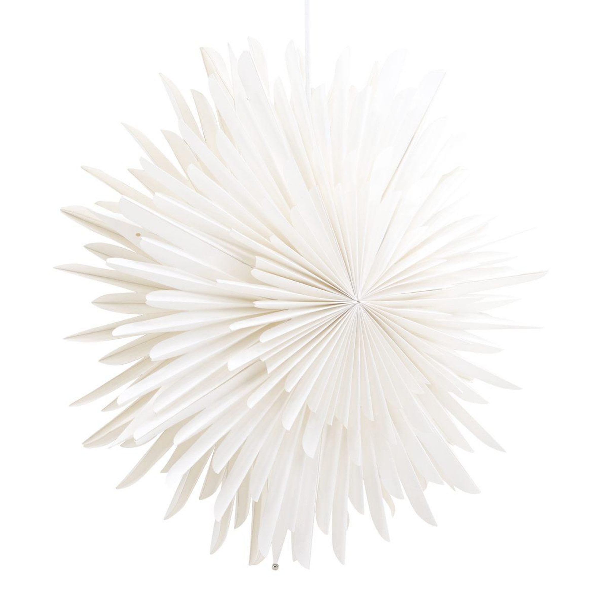 Paris Prix Lampe suspension design  selen  46cm blanc