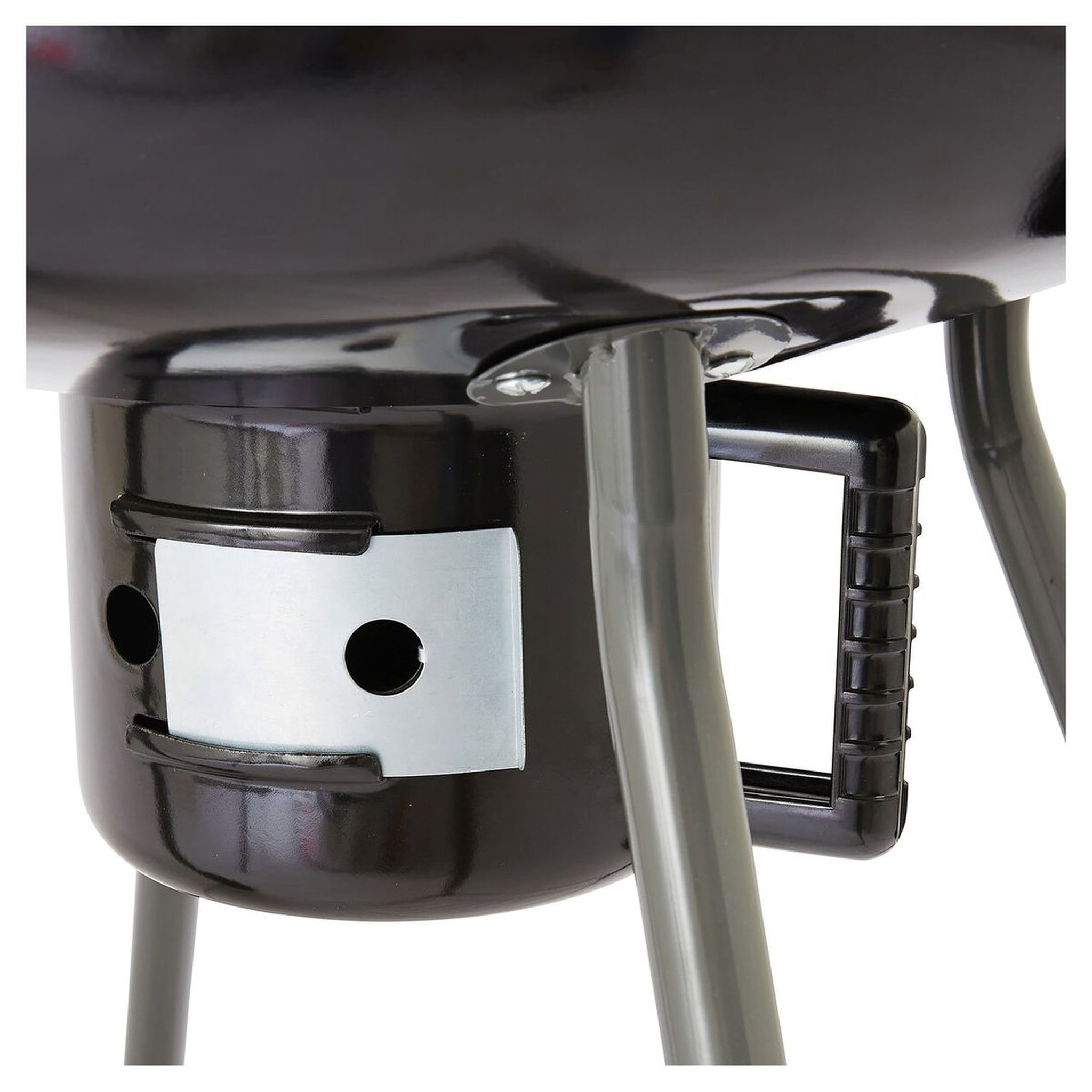 Voir la diapositive 5 : GARDENSTAR Barbecue charbon de bois en acier émaillé KETTLE
