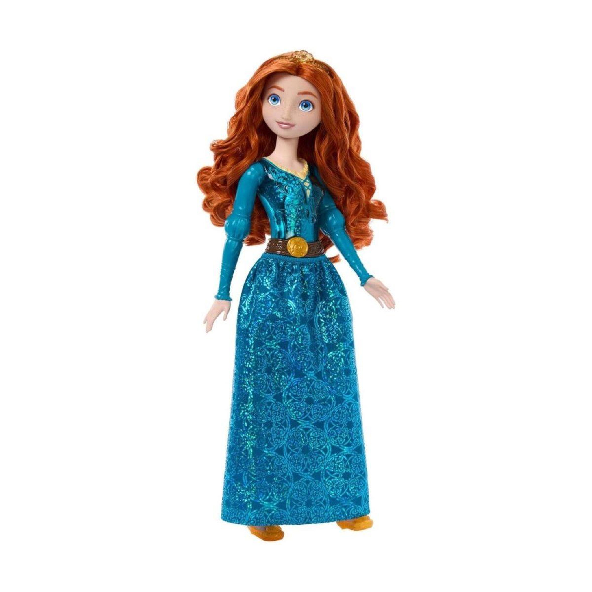Voir la diapositive 2 : MATTEL Poupée disney princess  hlw13 - mérida rebelle