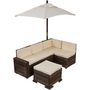 Voir la diapositive 8 : Kidkraft Ensemble jardin pour enfant - Canapé et table en bois avec coussins -Ecru