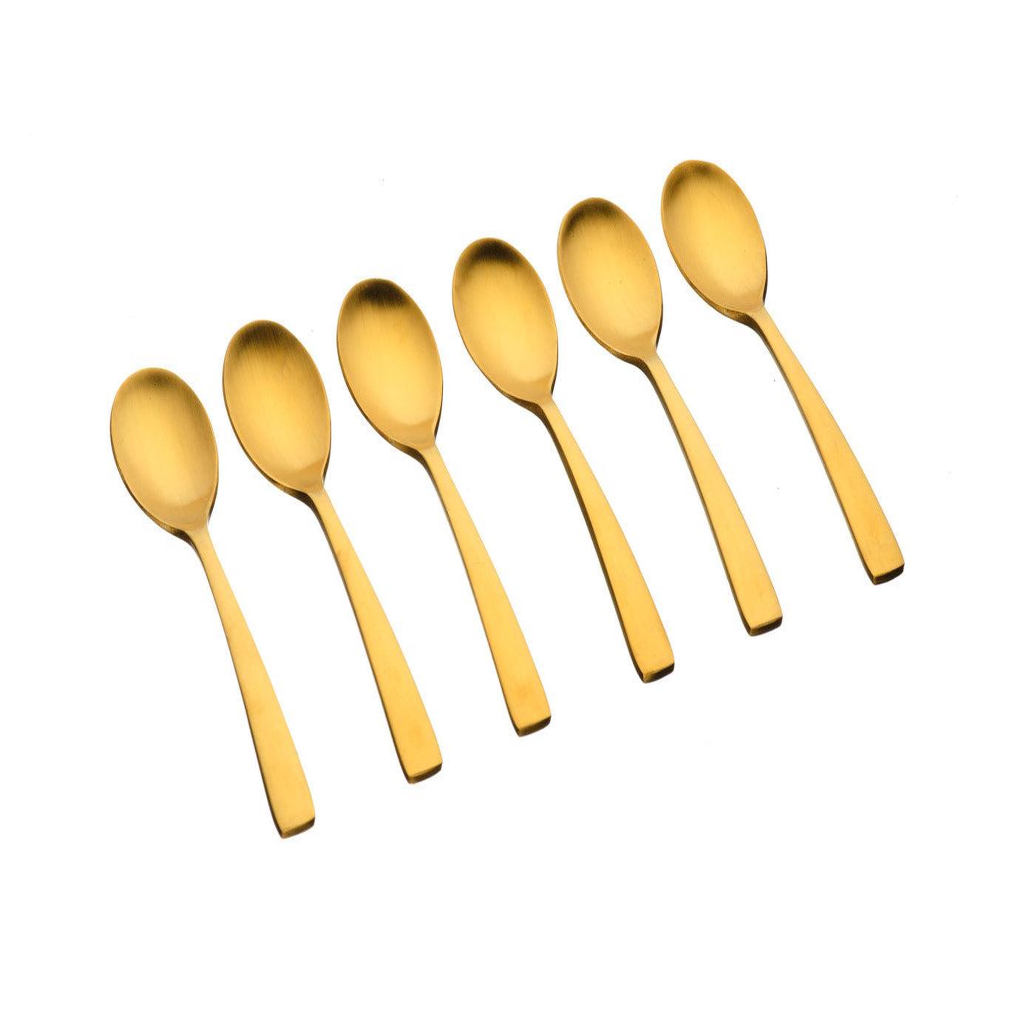 BJORN Coffret 6 petites cuillères OGLU - Gold