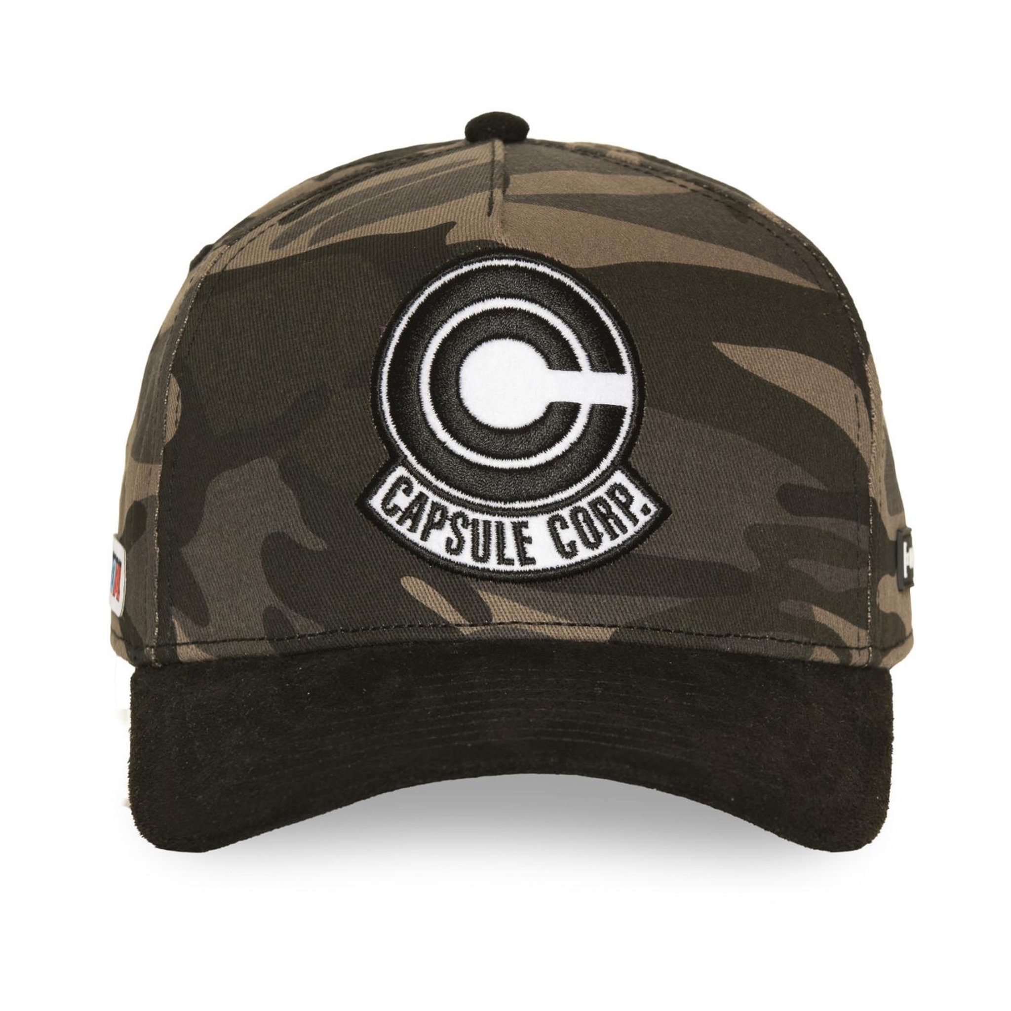 Voir la diapositive 2 : CAPSLAB Casquette trucker avec filet et logo brodé dragon ball capsule