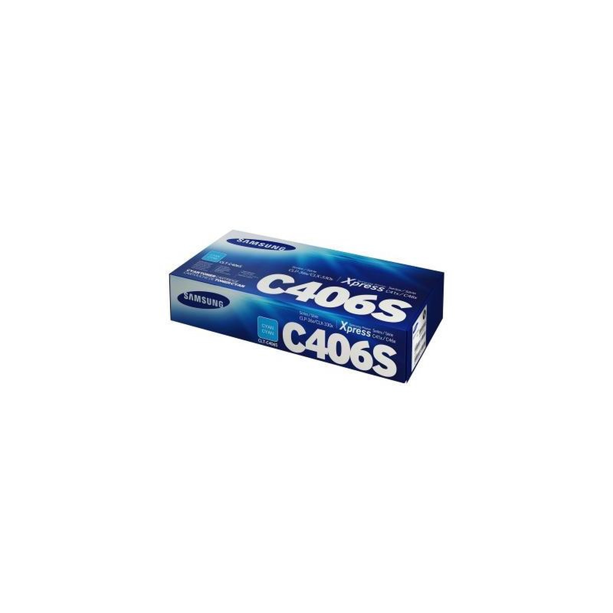 HP Cartouche de toner cyan Samsung CLT-C406S ST984A pour SS062B/CLP-365 CLX-3300/CLX-3305