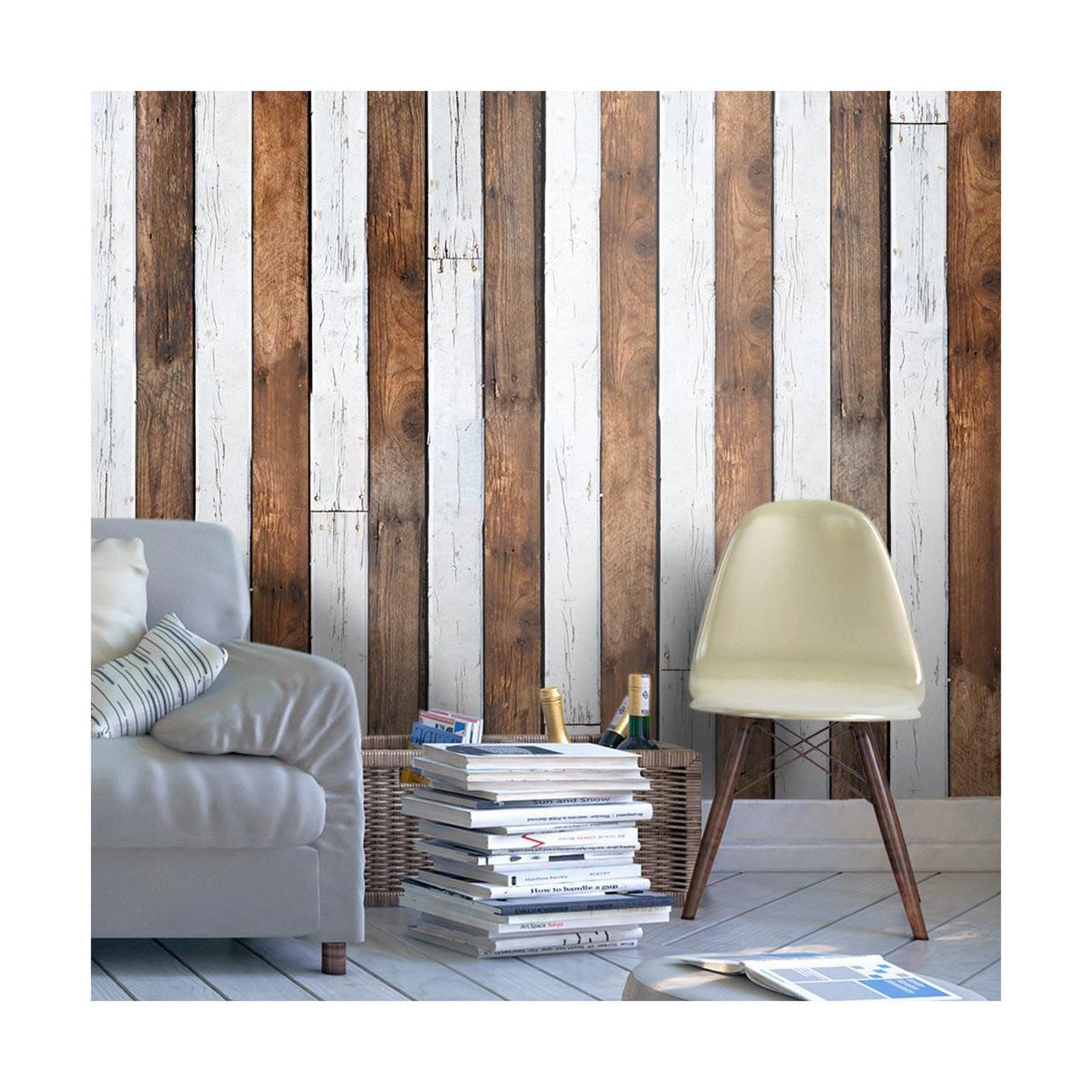 Paris Prix Papier peint  chocolate duo  50x1000cm