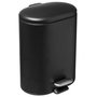 Voir la diapositive 1 : FIVE Poubelle de Salle de Bain  Siliflex  6L Noir
