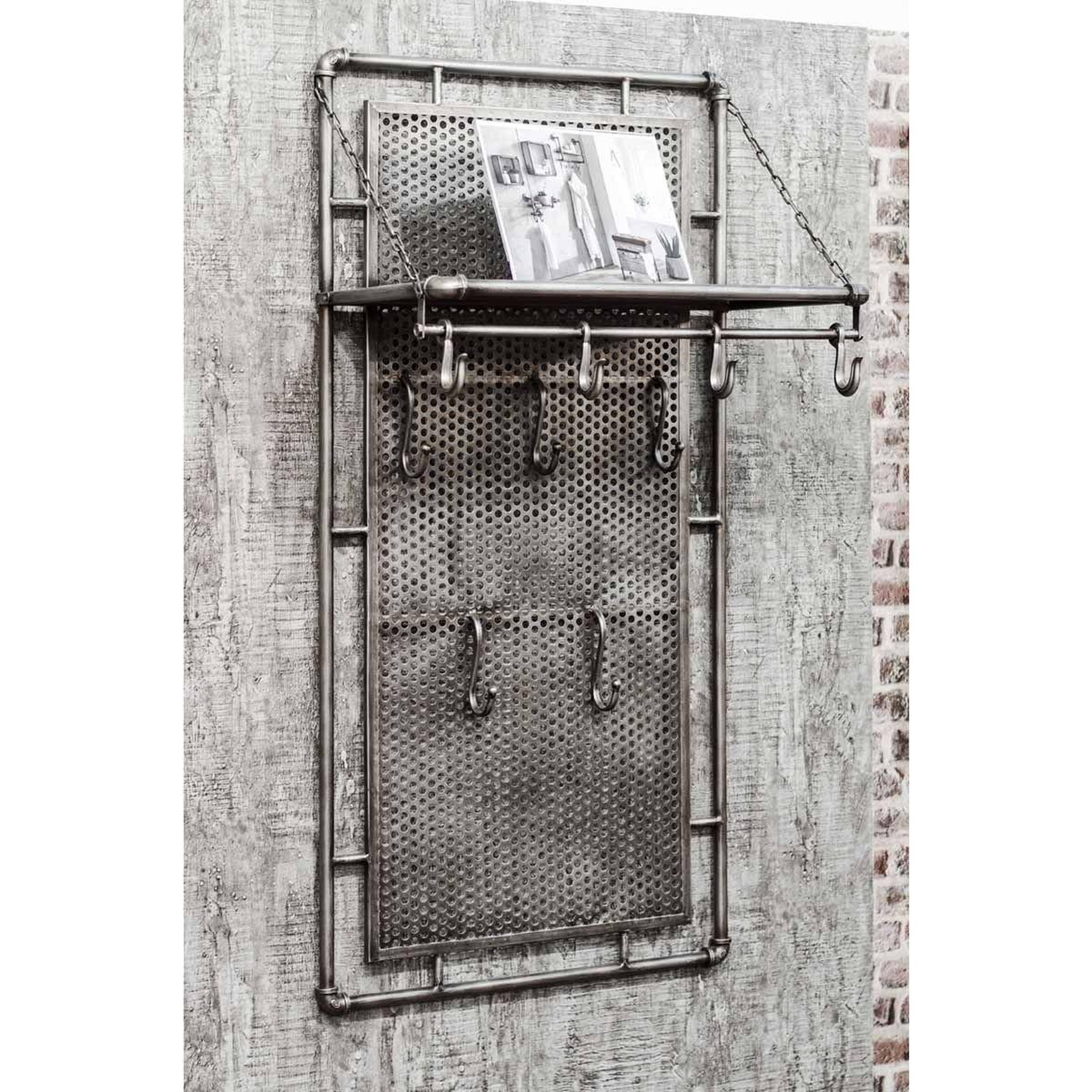 Voir la diapositive 2 : Paris Prix Patère murale  vaded  120cm anthracite