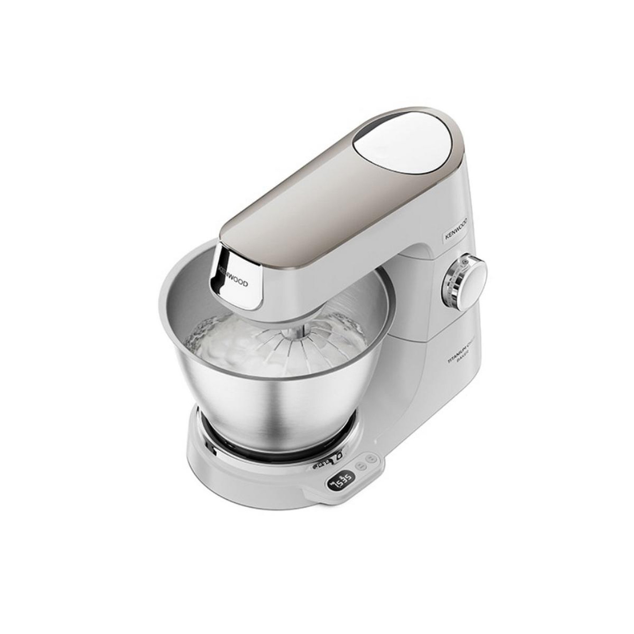 Voir la diapositive 3 : KENWOOD Robot pétrin 5l 1200w blanc - kvc65001wh