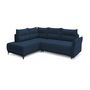 Voir la diapositive 6 : LISA DESIGN Arya - canapé d'angle convertible - avec coffre - 5 places - style contemporain - gauche