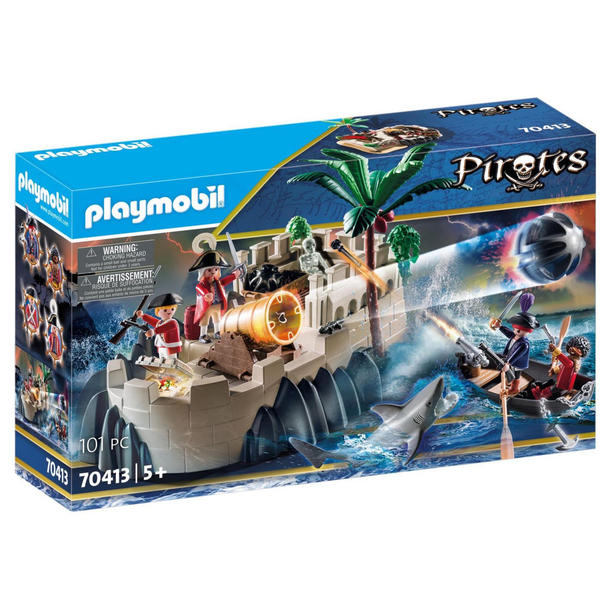PLAYMOBIL 70413 - Pirates - Bastion des soldats