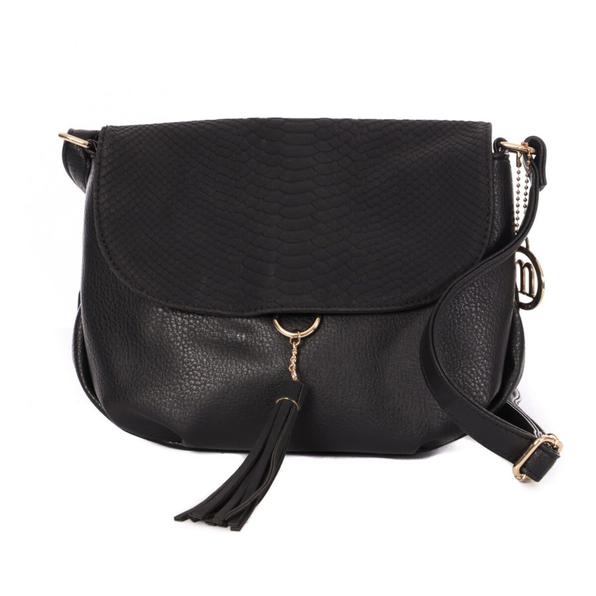 Sac a main bandouliere noir online femme