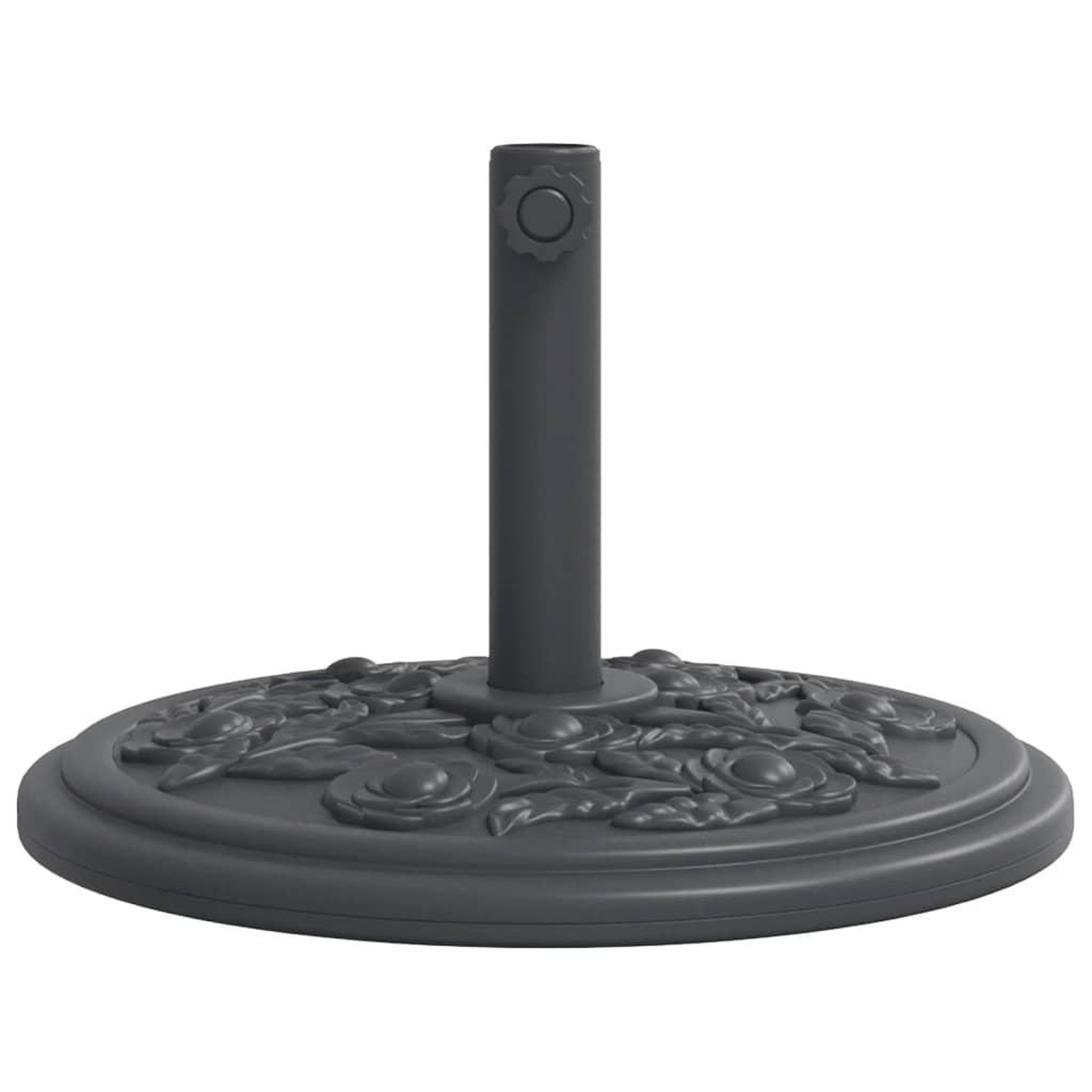 Voir la diapositive 4 : VIDAXL Base de parasol pour mats Ø38 / 48 mm 12 kg rond