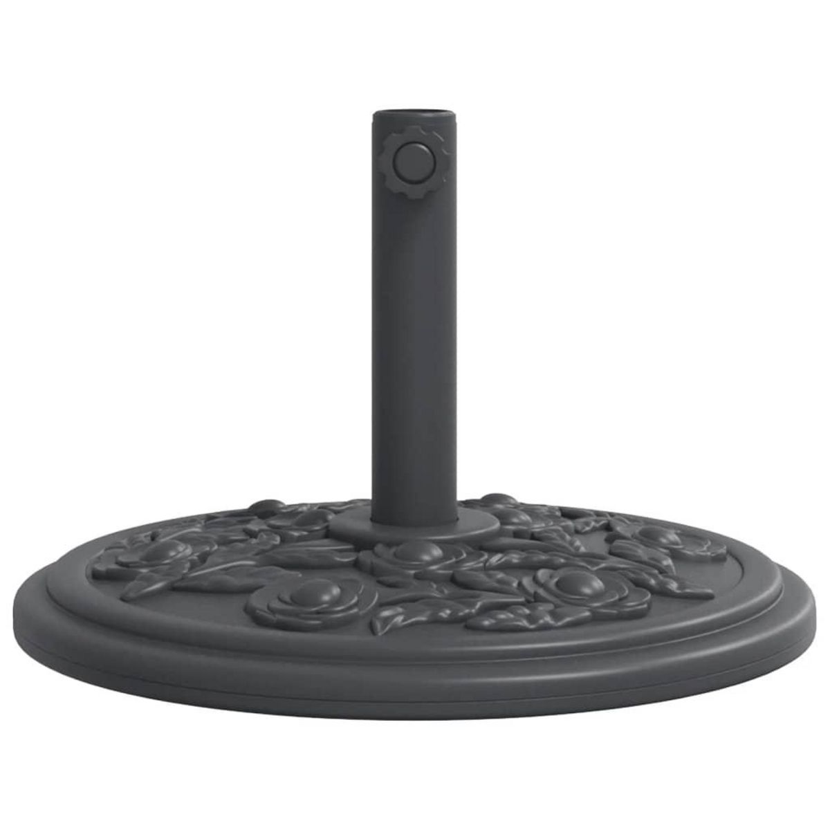 VIDAXL Base de parasol pour mats Ø38 / 48 mm 12 kg rond