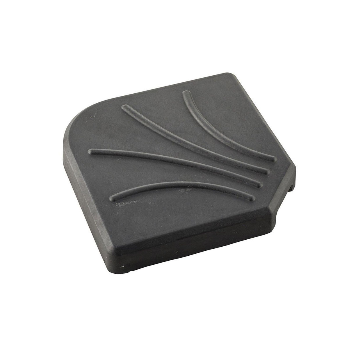 HESPERIDE Dalle pour parasol décentré - 15 kg - Noir