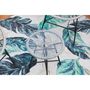 Voir la diapositive 4 : CONCEPT USINE Salon de jardin 2 fauteuils ronds et table basse gris clair ACAPULCO