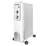 Scholtes Radiateur bain d'huile 2000w blanc - schv709b