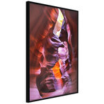 Paris Prix Affiche Murale Encadrée  Nature Doesn't Need Filters. Coloris disponibles : Jaune, Noir