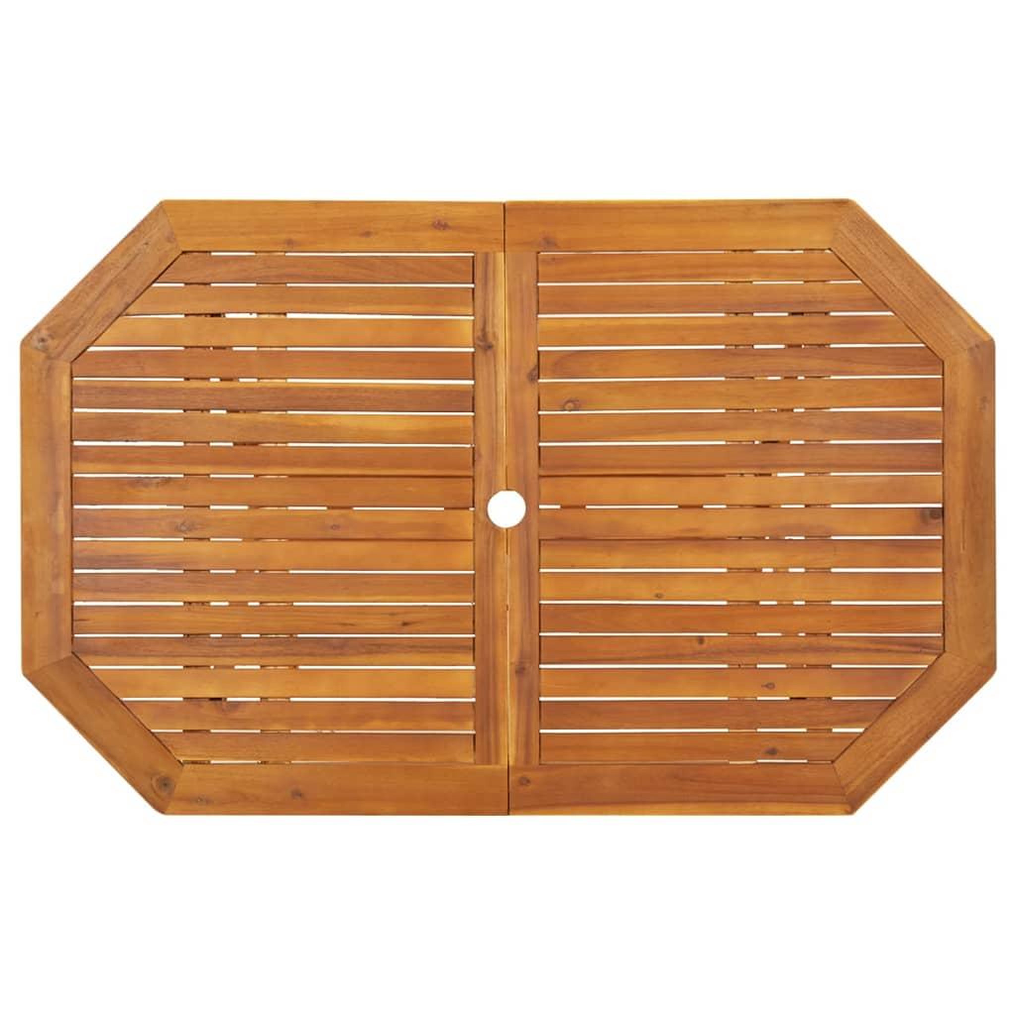 Voir la diapositive 5 : VIDAXL Ensemble a manger de jardin 5 pcs Bois d'acacia solide