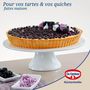 Voir la diapositive 2 : DR.OETKER Moule à tarte quiche 28 cm en email Dr. Oetker Exclusive