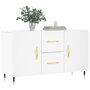 Voir la diapositive 3 : VIDAXL Buffet blanc 100x36x60 cm bois d'ingenierie