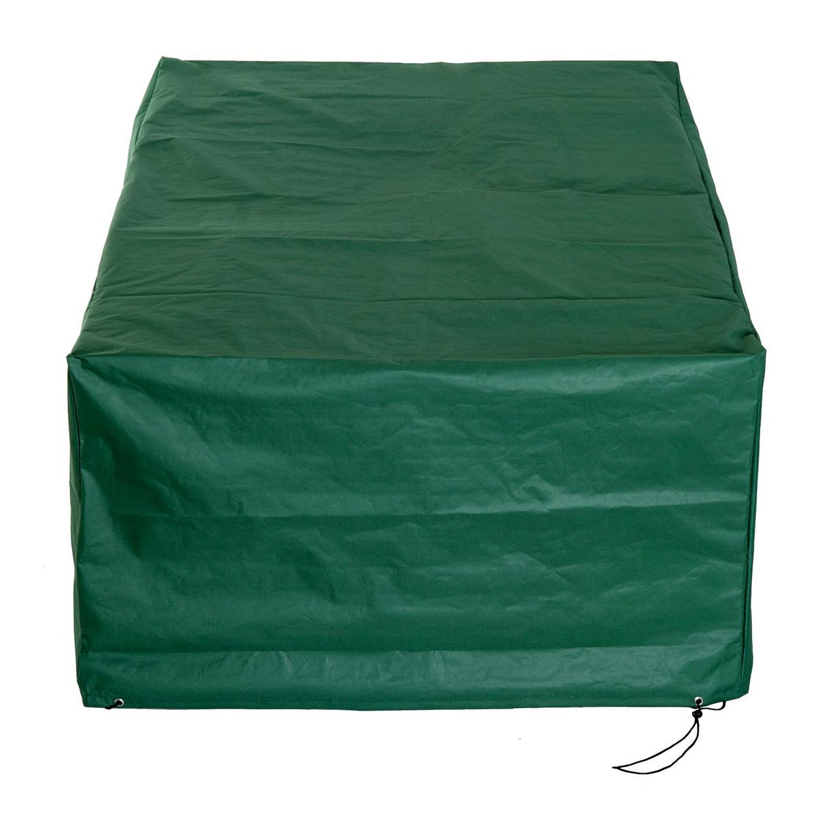 HOMCOM Housse de protection etanche pour meuble salon de jardin rectangulaire 210L x 140l x 80H cm vert