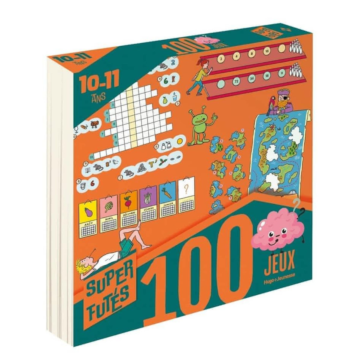 SUPER FUTES 100 JEUX 10-11 ANS. NIVEAU CM2, Collet Sandra