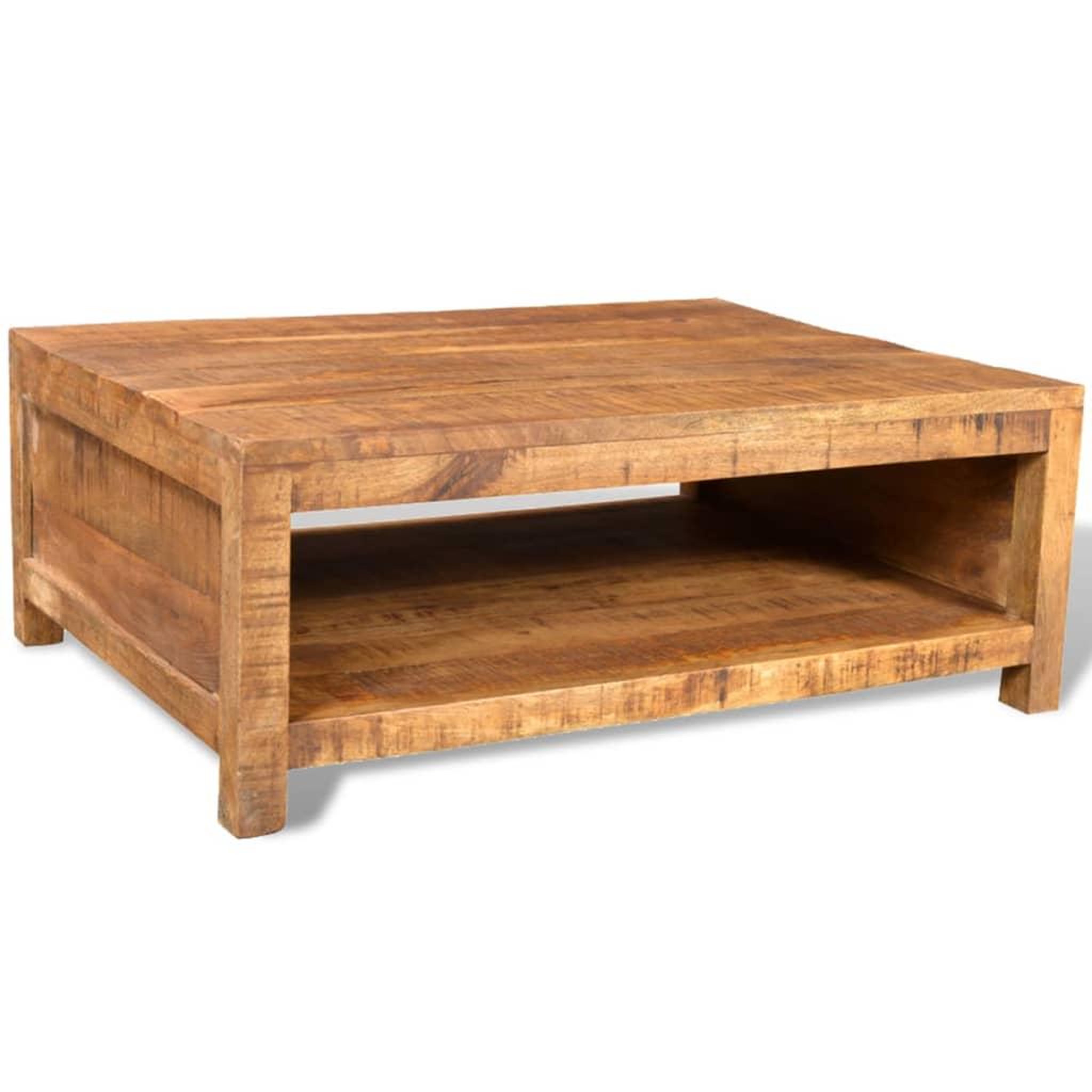 Voir la diapositive 1 : VIDAXL Table basse Bois massif de manguier
