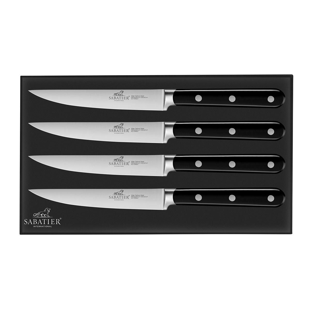 Lion Sabatier Coffret 4 couteaux à steak 12.5 cm abs - 765480