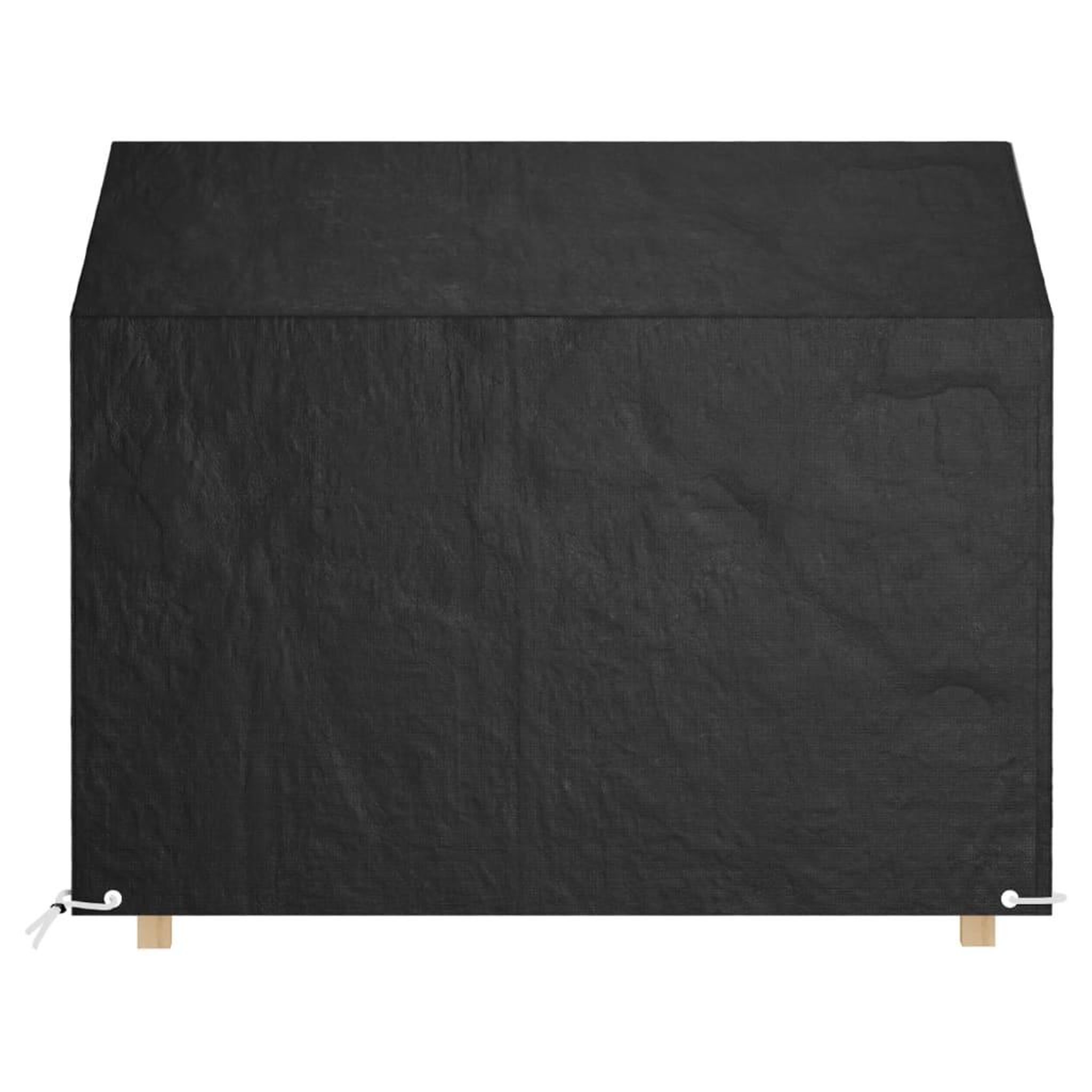 Voir la diapositive 2 : VIDAXL Housses de banc de jardin 2 pcs 8 œillets 160x70x70/88 cm PE