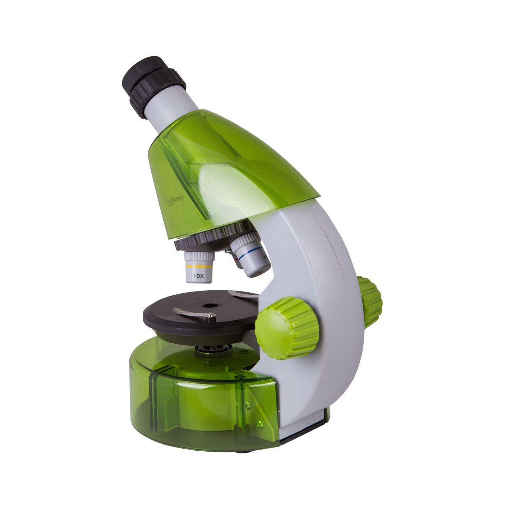 Voir la diapositive 2 : LEVENHUK Microscope  labzz m101 lime (en)