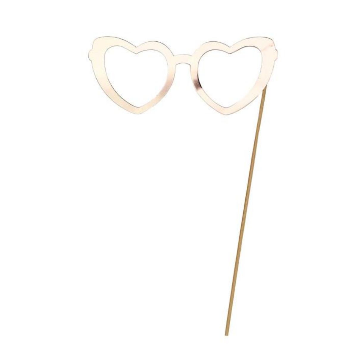 Paris Prix Lot de 10 Bâtons Photo  EVJF  20cm Blanc & Rose