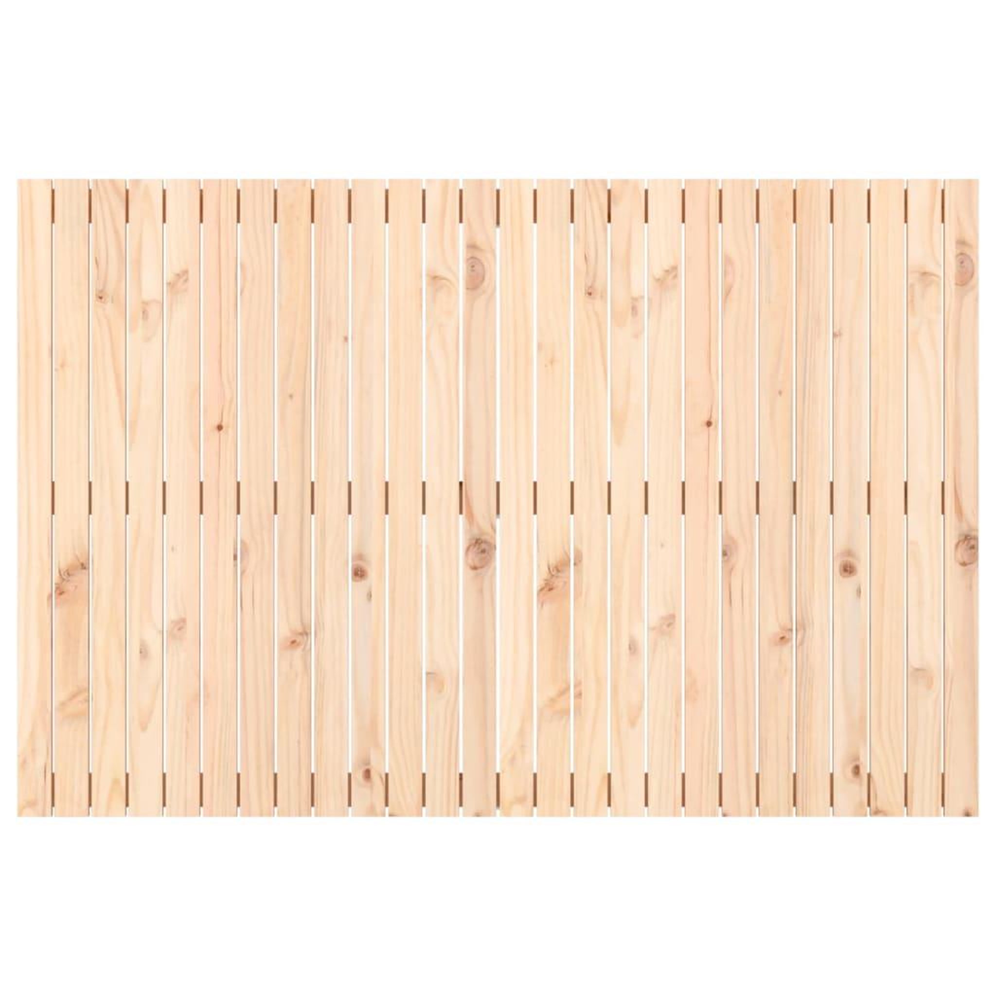 Voir la diapositive 4 : VIDAXL Tete de lit murale 166x3x110 cm Bois massif de pin