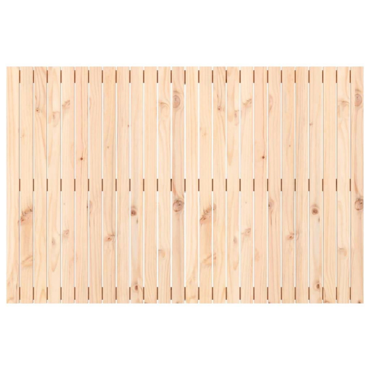 VIDAXL Tete de lit murale 166x3x110 cm Bois massif de pin