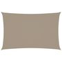 Voir la diapositive 2 : VIDAXL Voile de parasol tissu oxford rectangulaire 2x5 m taupe