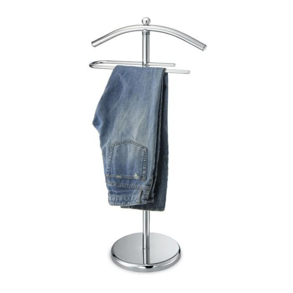 Paris Prix Valet de Chambre en Métal  Nuit  109cm Argent