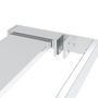 Voir la diapositive 5 : VIDAXL Etagere de douche paroi de douche a l'italienne Chrome 100 cm