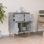 Voir la diapositive 3 : VIDAXL Buffet Gris béton 60x35x70 cm Bois d ingénierie
