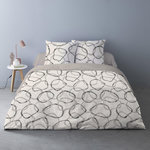 Dourev Housse de couette 260x240 Roan + 2 taies