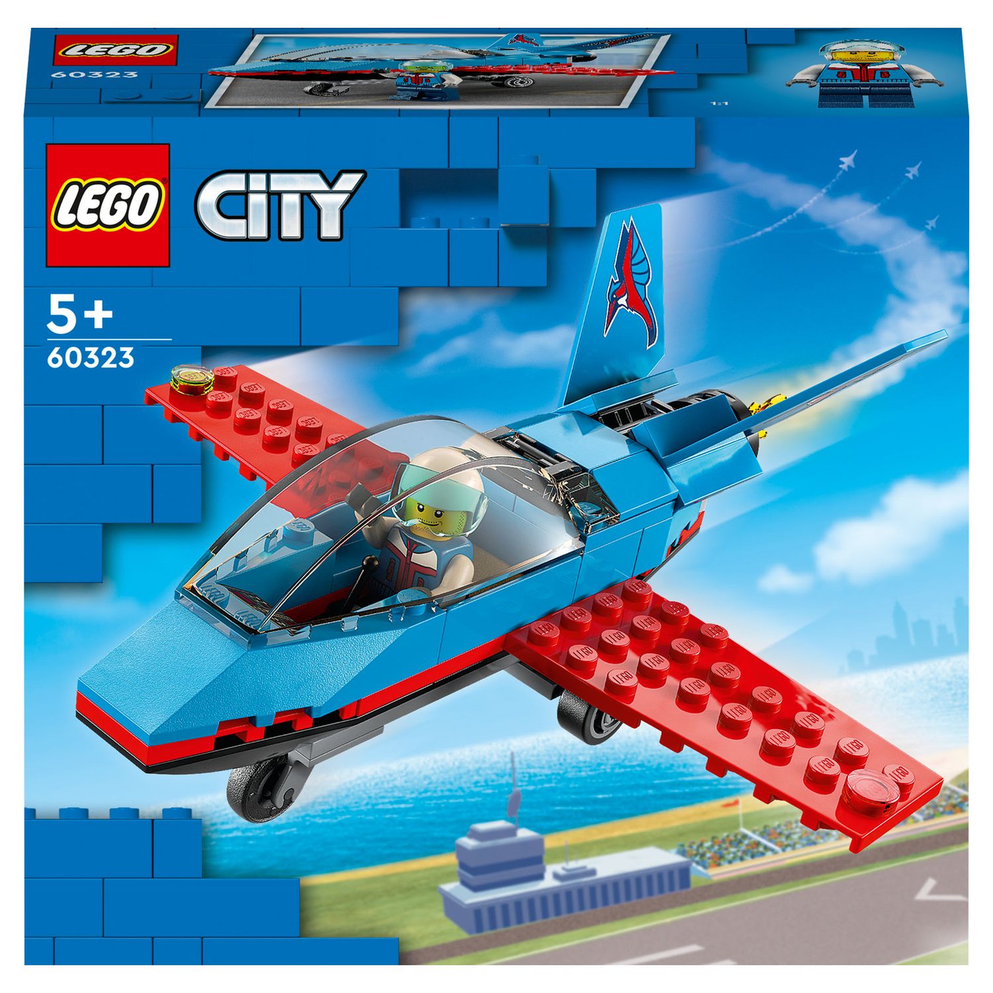 Voir la diapositive 1 : LEGO City 60323 - L'avion de voltige
