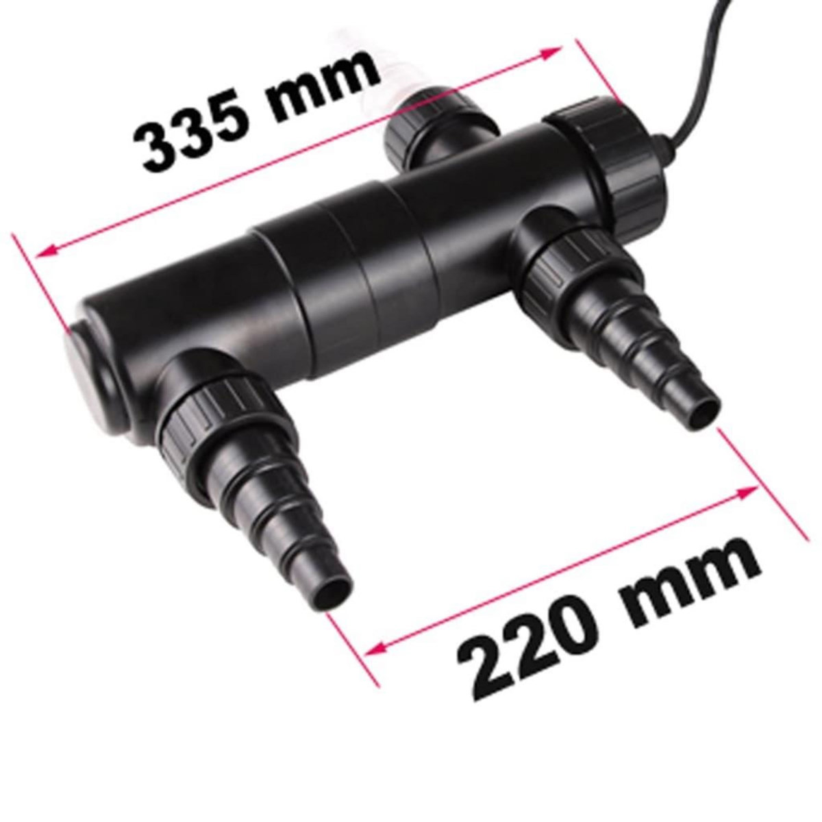 VIDAXL Dispositif de decantation UVC 10 000 L