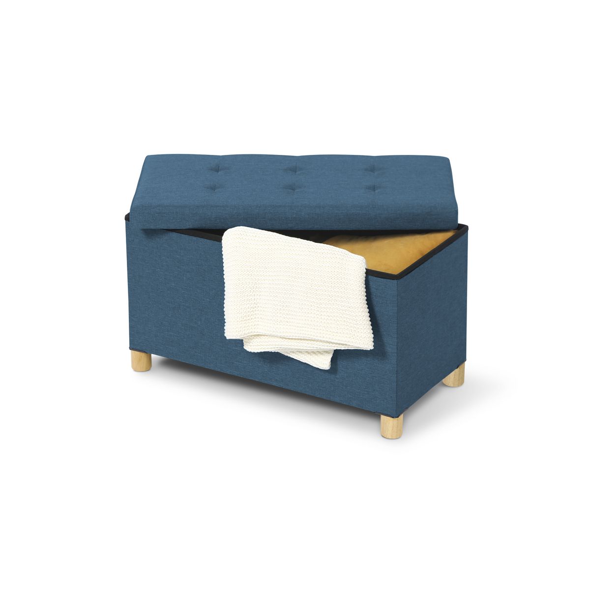 Banc avec pieds 76 cm CARLA