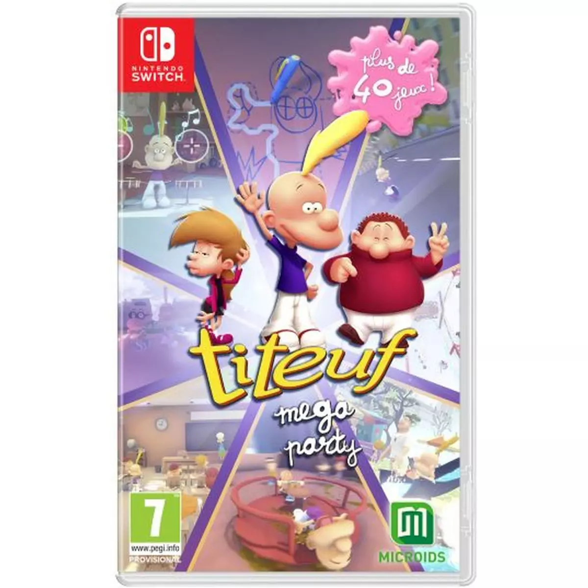 JUST FOR GAMES Titeuf Mega Party Nintendo Switch