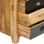 Voir la diapositive 4 : VIDAXL Buffet Bois de manguier solide 160x40x80 cm