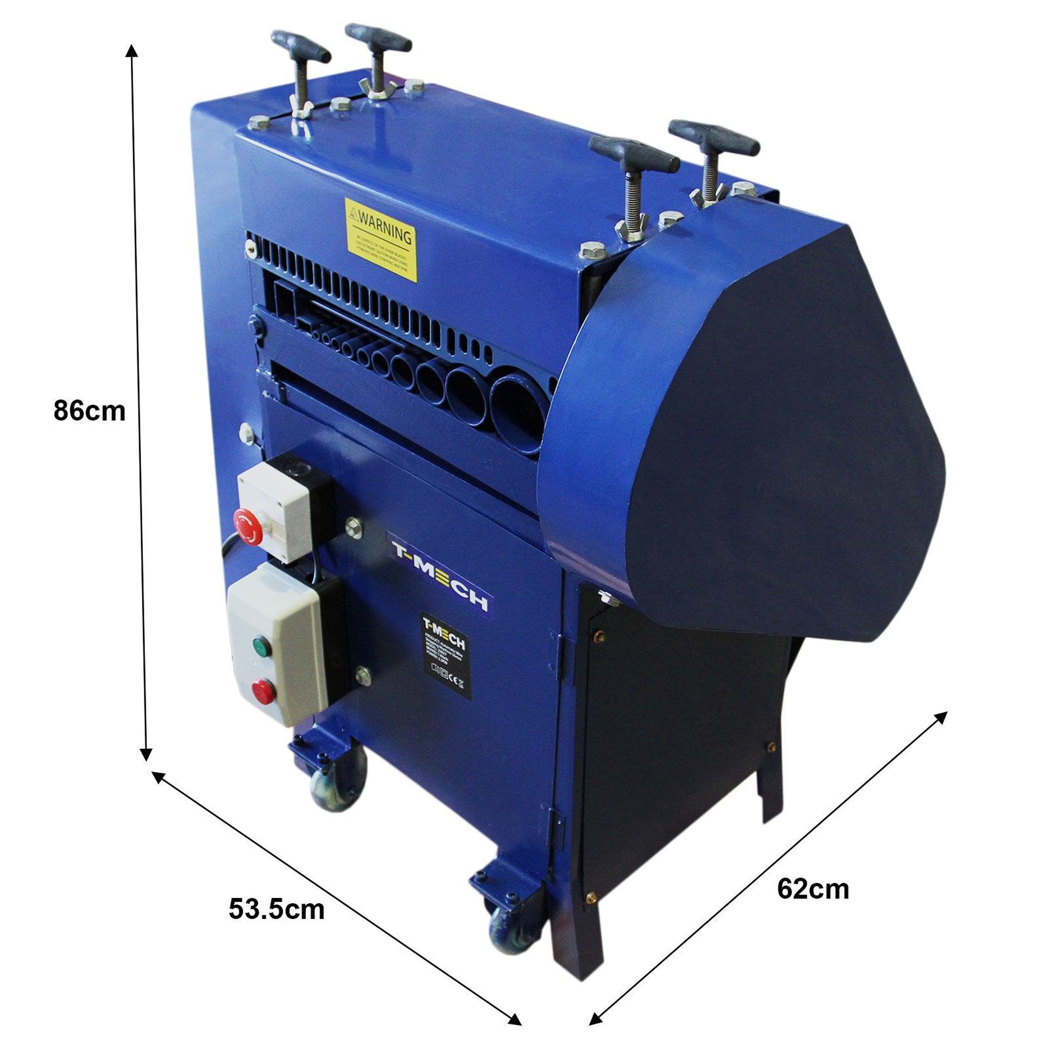 Voir la diapositive 5 : T-MECH Machine à dénuder de câble électrique 55 mm