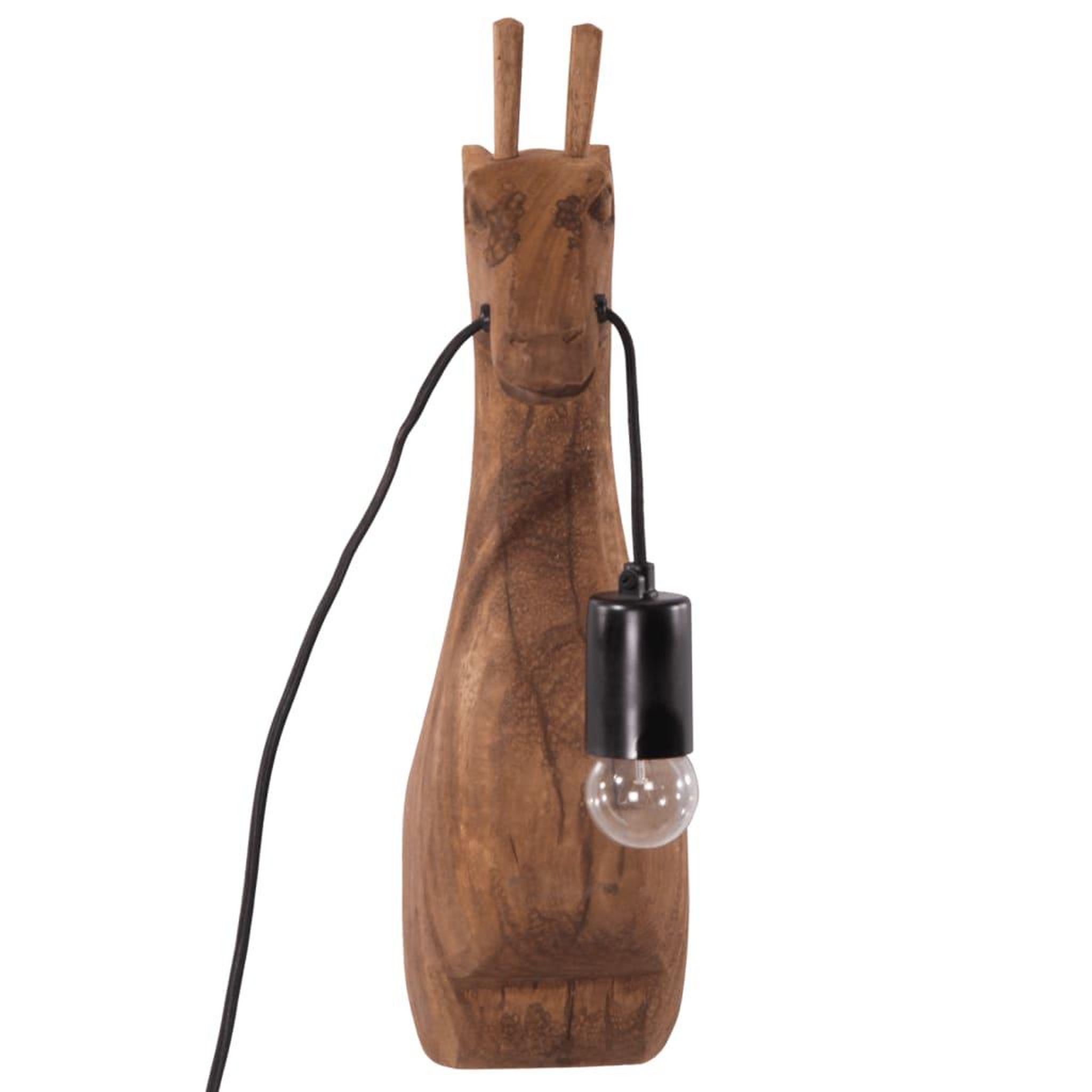 Voir la diapositive 3 : VIDAXL Lampe murale en forme d'animal 25 W 12x12x42 cm E27