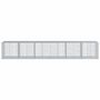 Voir la diapositive 3 : VIDAXL Panier gabion avec couvercle 600x100x100 cm fer galvanise