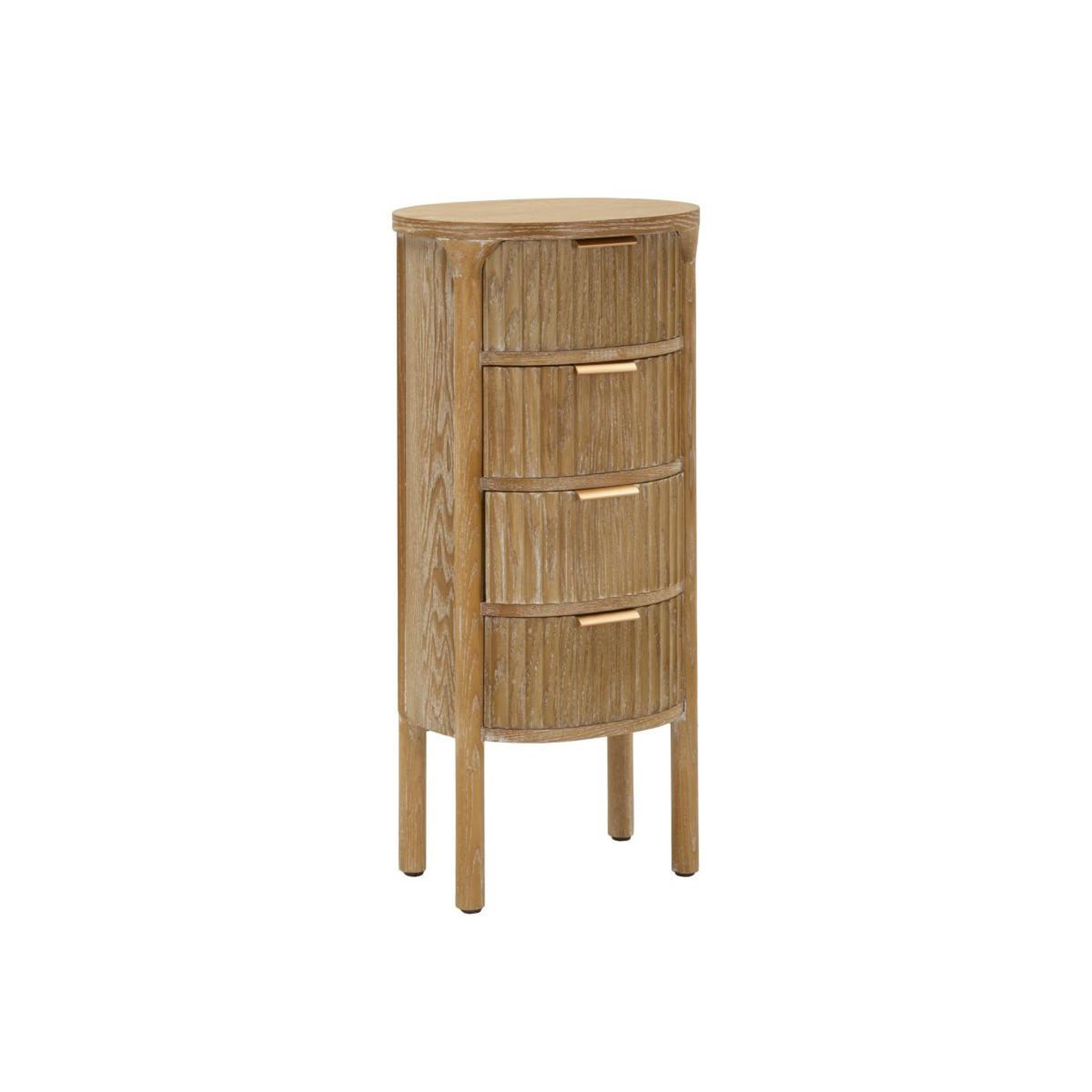Paris Prix Chiffonnier en bois 4 tiroirs  goteborg  82cm naturel