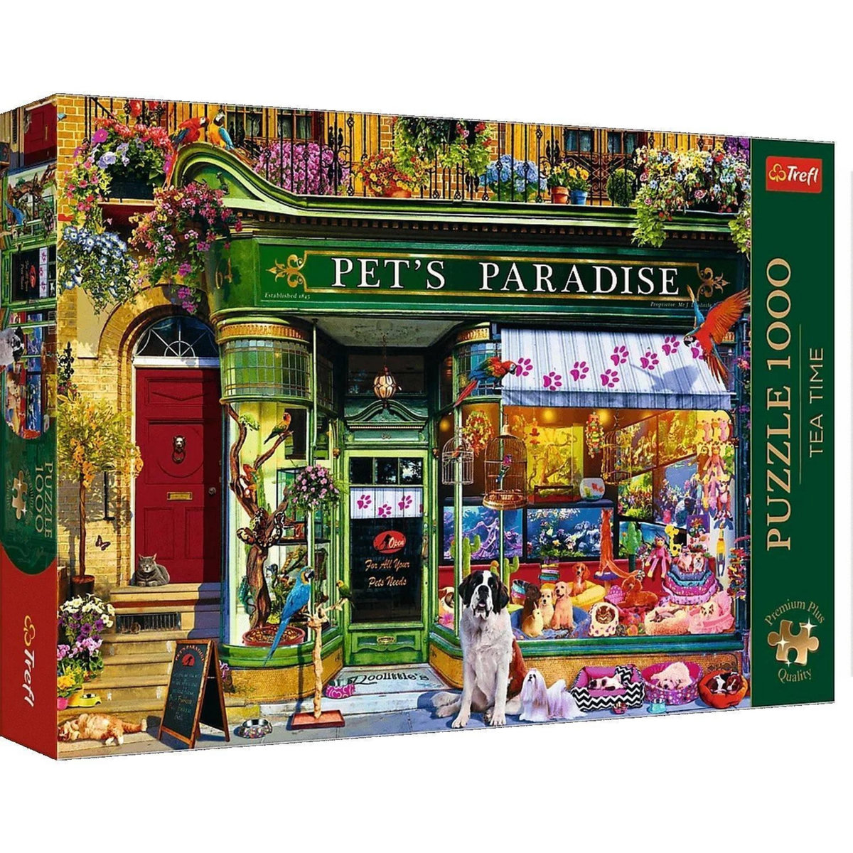 Trefl Puzzle 1000 pièces Premium Plus : Paradis des animaux